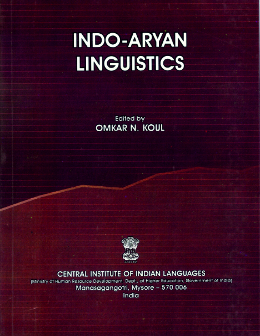 Indo-Aryan Linguistics