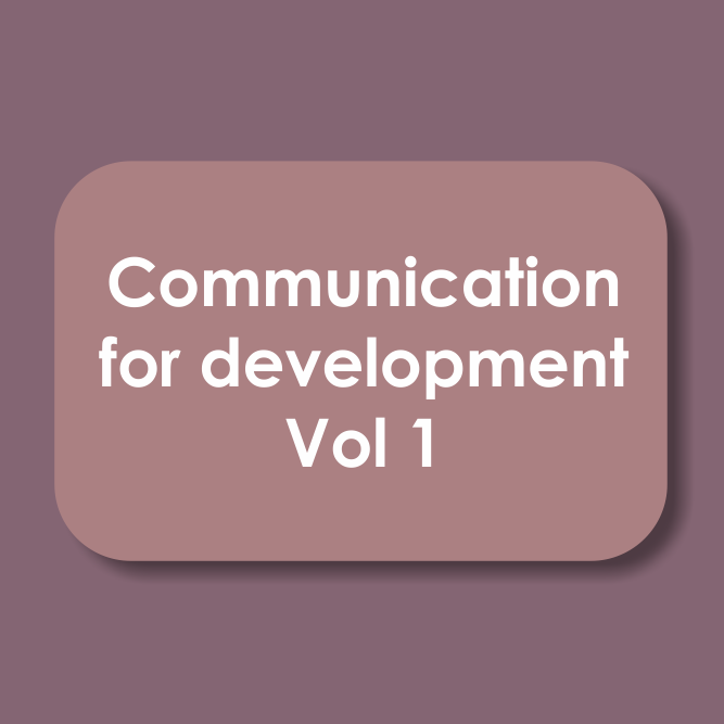 Communication for development Vol-01 to 03