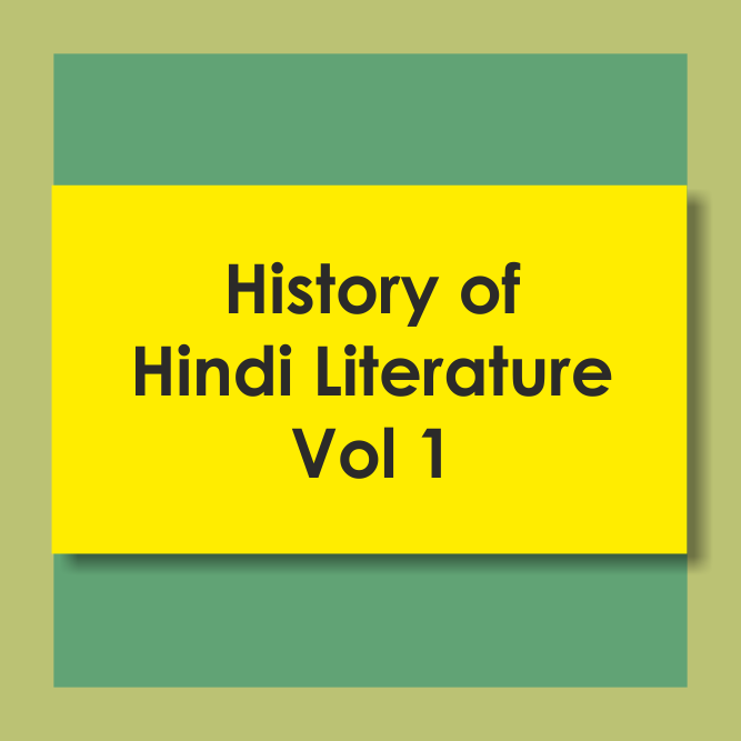 History of Hindi Literature Vol-01 to 09