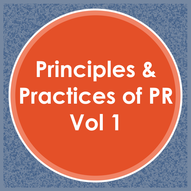 Principles and Practices of PR Vol-01 to 04
