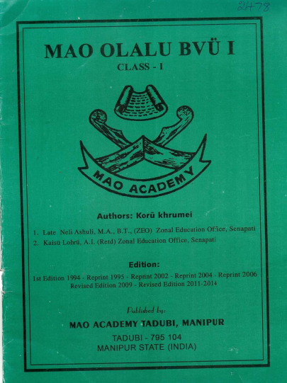 Mao Olalu Bvu I Class-I