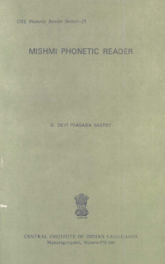 Mishmi Phonetic Reader