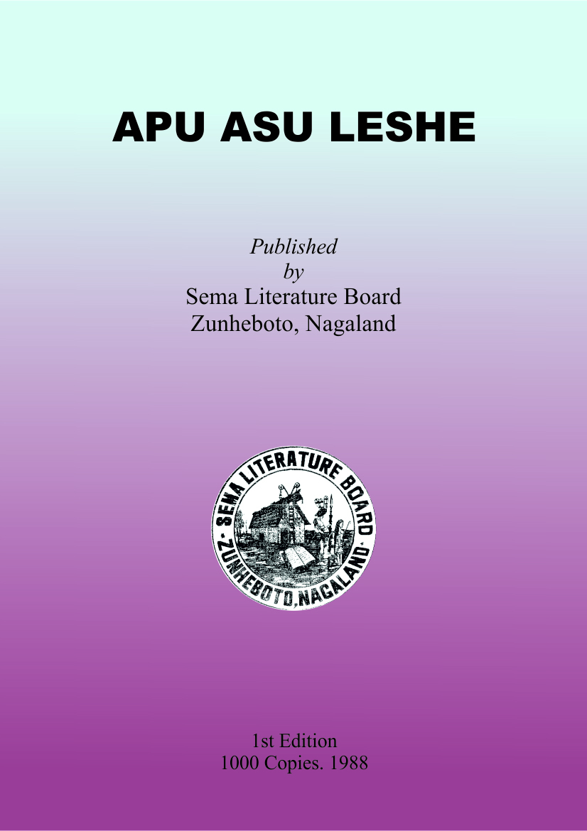 Apu Asu Leshe, Class-XI-XII and B.A