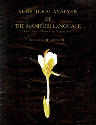 Structural Analysis of The Manipuri Language `Corrections of Errors` and `Appendices`