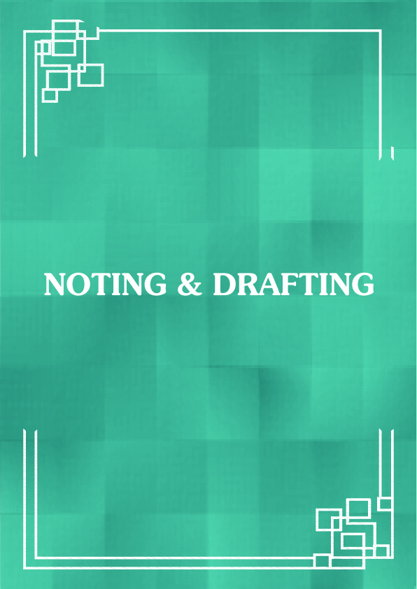 Odia Noting and Drafting
