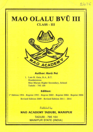Mao Olalu Bvu III Class-III
