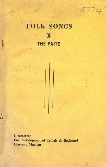 Folk Songs of The Paite