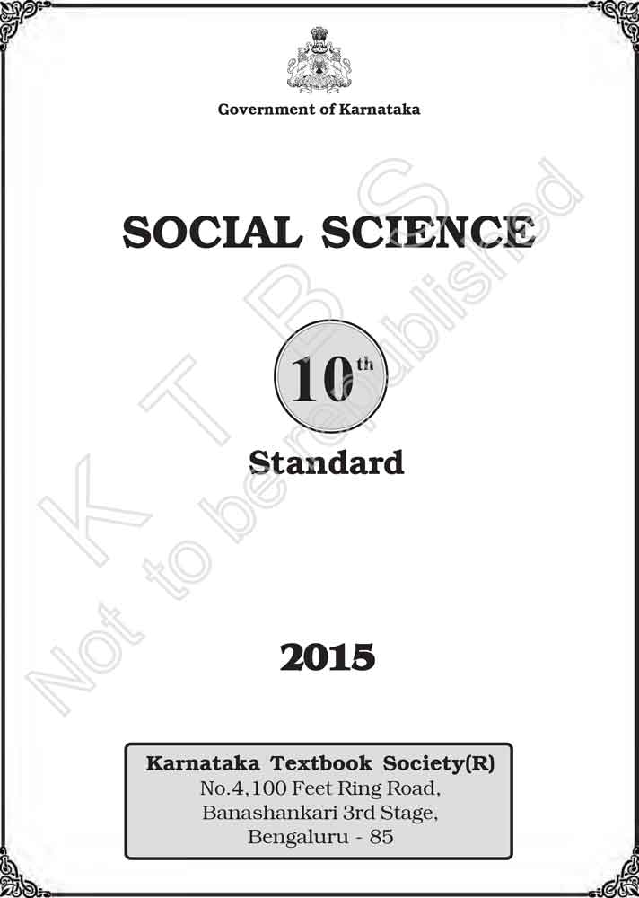 Social Science, Class X