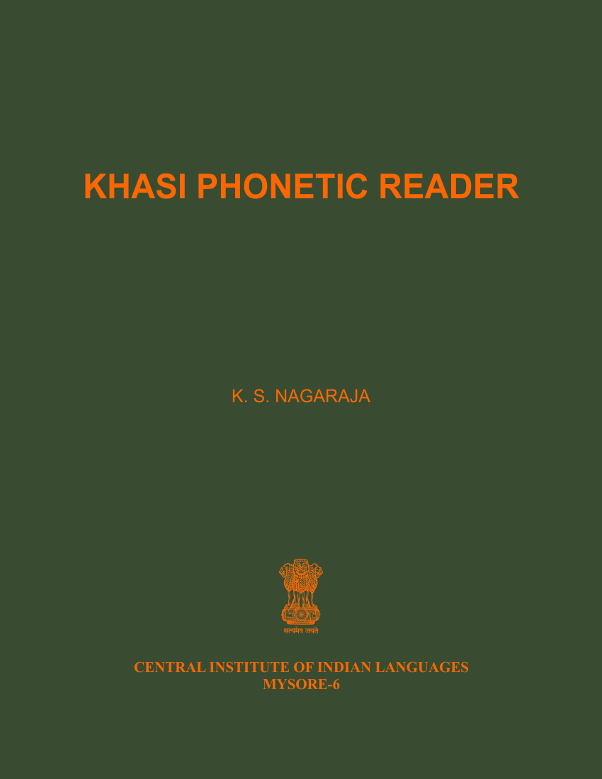 Khasi Phonetic Reader