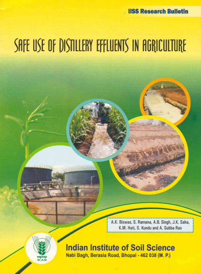 Safe Use of Distillery Effluents in Agriculture