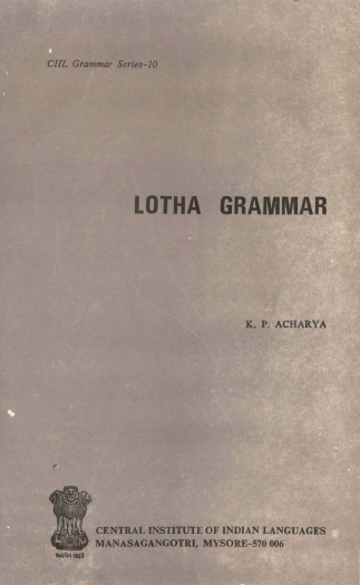 Lotha Grammar